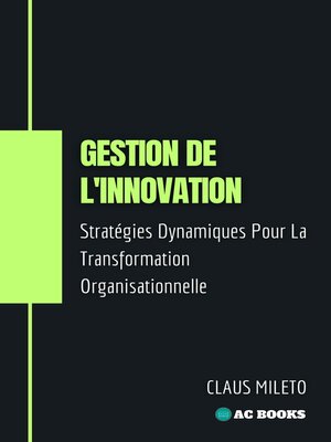 cover image of Gestion De L'innovation